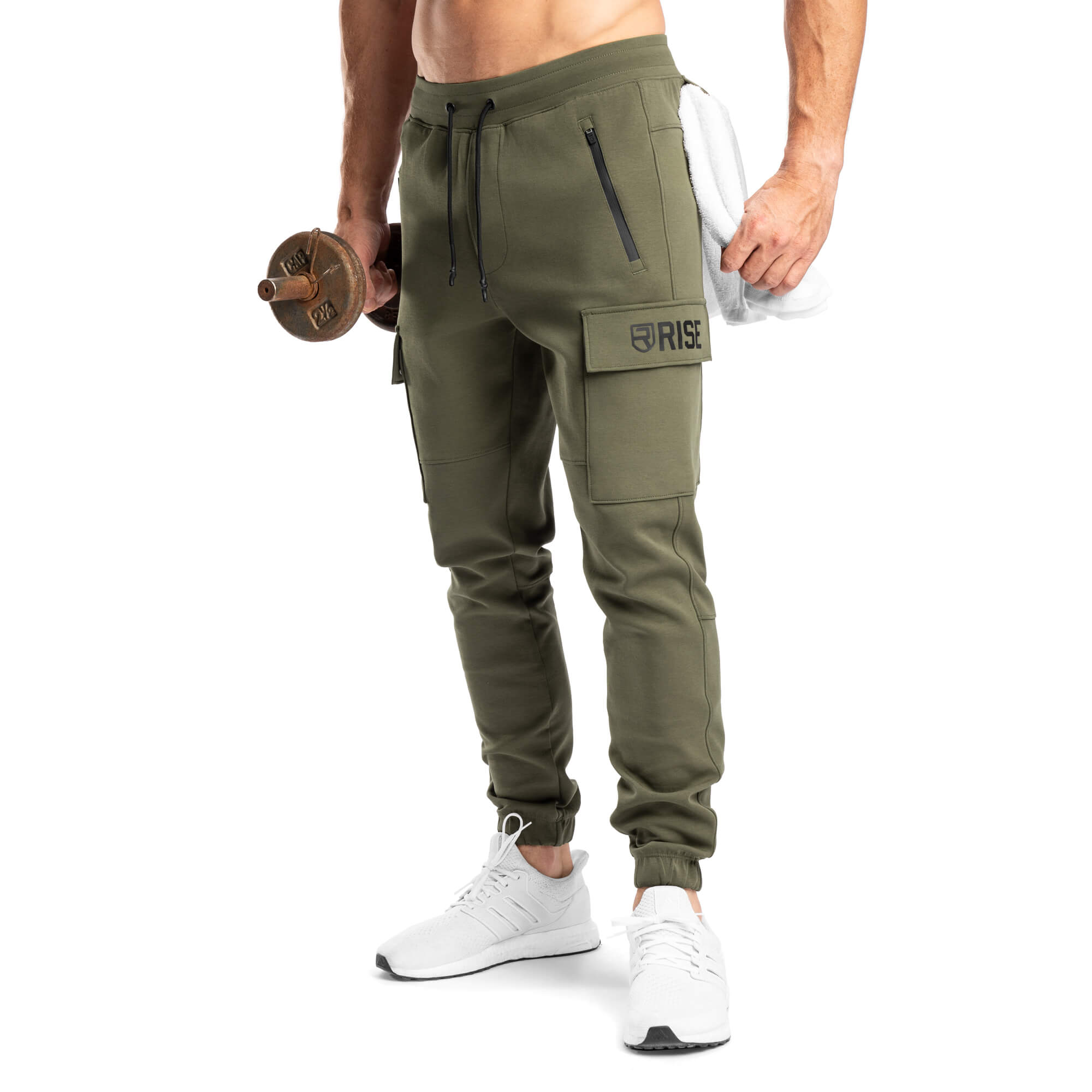 Rest Later Pants - Army Green
