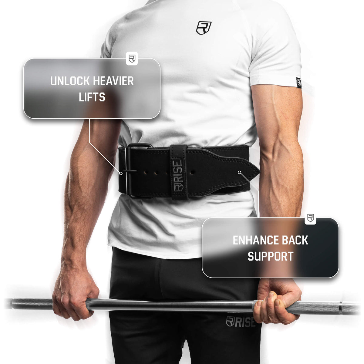 13mm Single Prong Belt – Black Edition