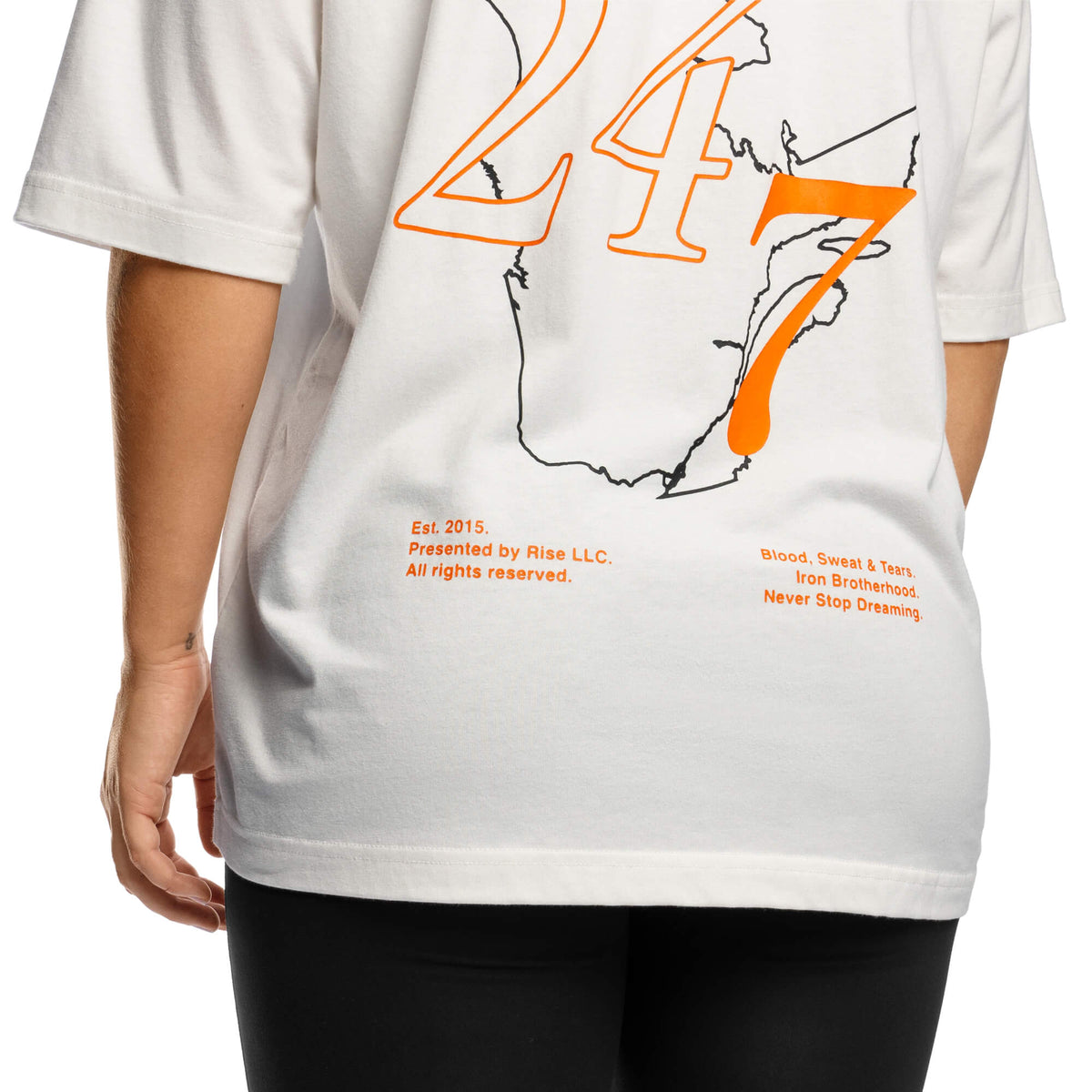 24/7 Oversized T-Shirt - Off-white - Rise