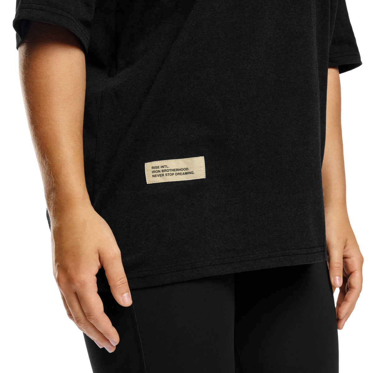 Women - Die Empty Oversized T-Shirt - Black