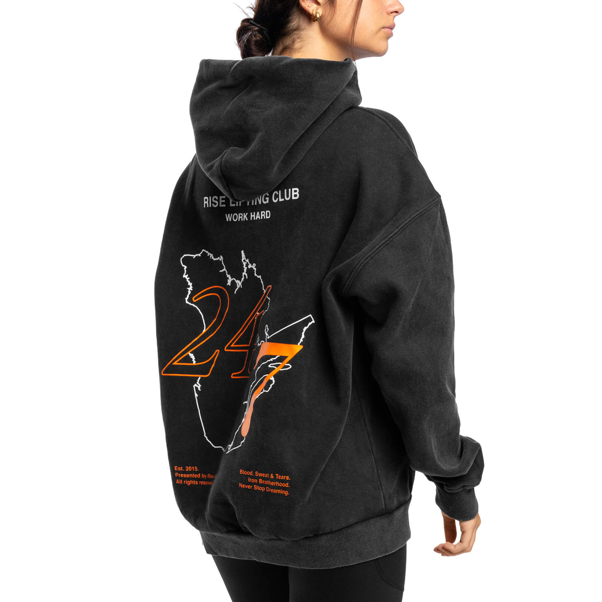 Women - 24/7 Oversized Hoodie - Black