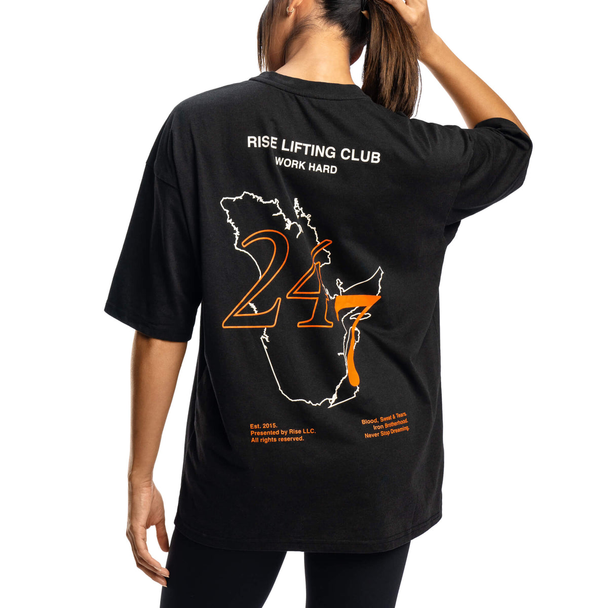 Women - 24/7 Oversized T-Shirt - Black