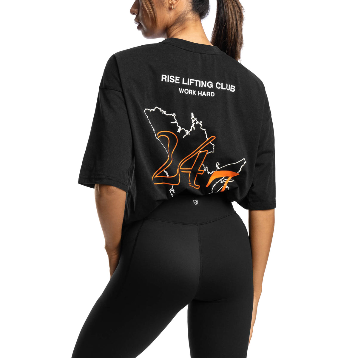 Women - 24/7 Oversized T-Shirt - Black