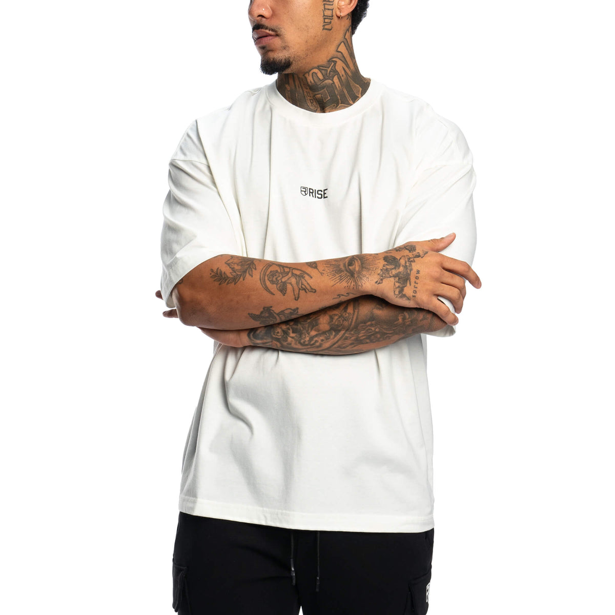 【massnoun】24SS★ MASSL REAL OVERSIZED SHORT T-SHIRTS MASSMETAL REAL OVERSIZED SHORT T-SHIRTS MSFTS006-DG