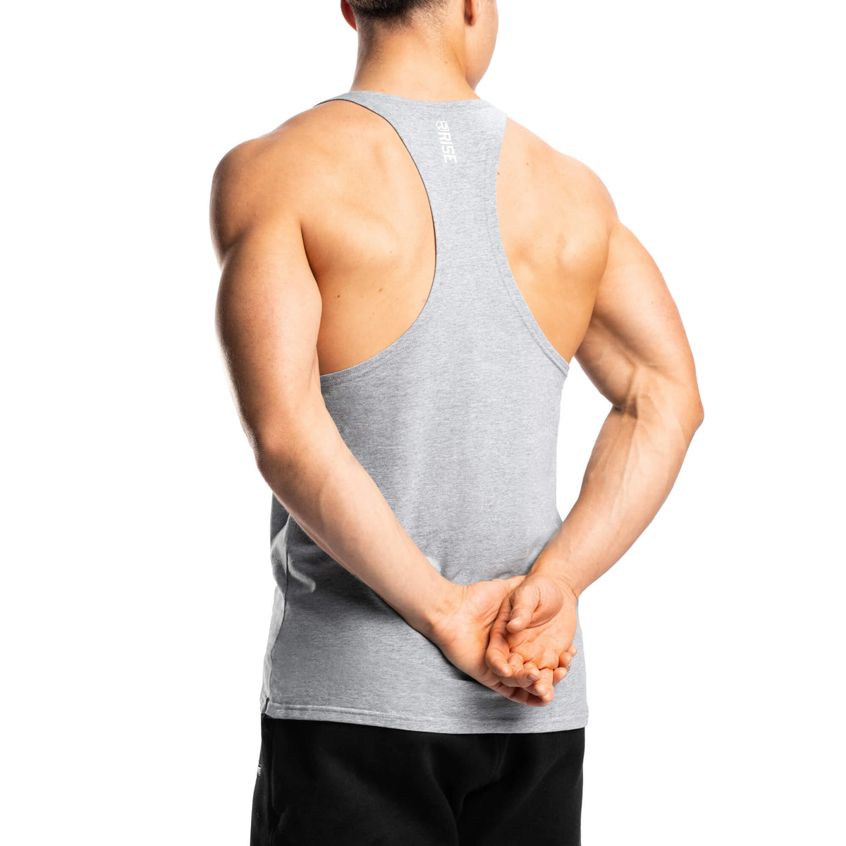 Essential Stringer - Light Grey Marl