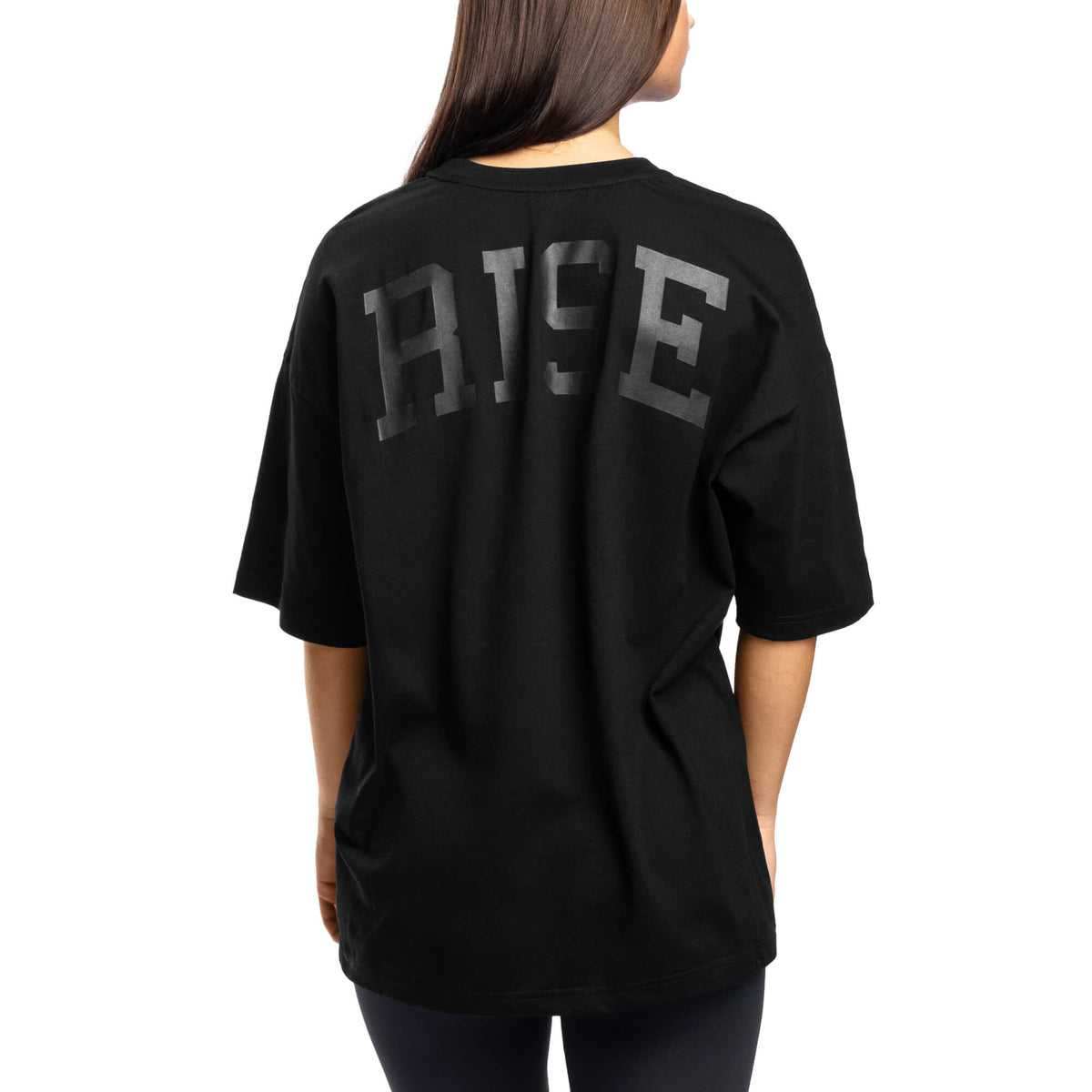 Ignite Oversized T-Shirt - Black on Black - Rise
