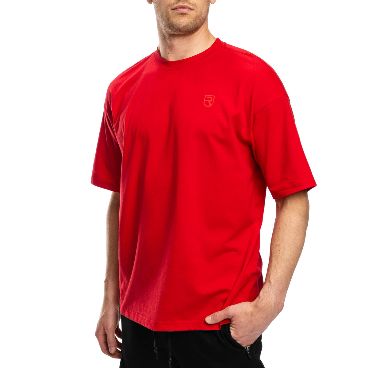 ビキニ Tennis Big Logo Crop T-Shirt Red Women's CrossFit® Oversized Crop Top - Red – Northern Spirit