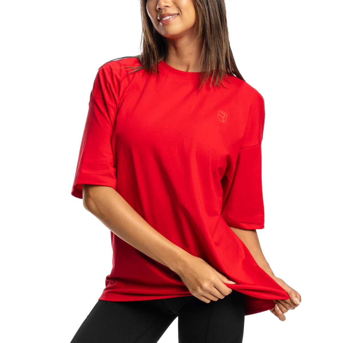 Women - Ignite Oversized T-Shirt - Red