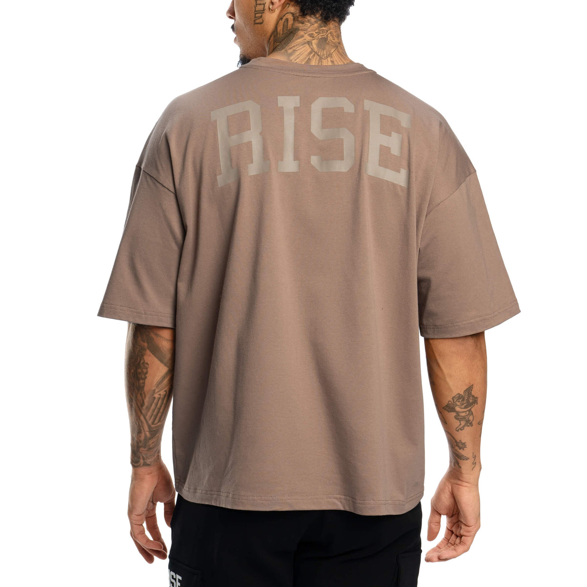 Ignite Oversized T-Shirt - Taupe - Rise