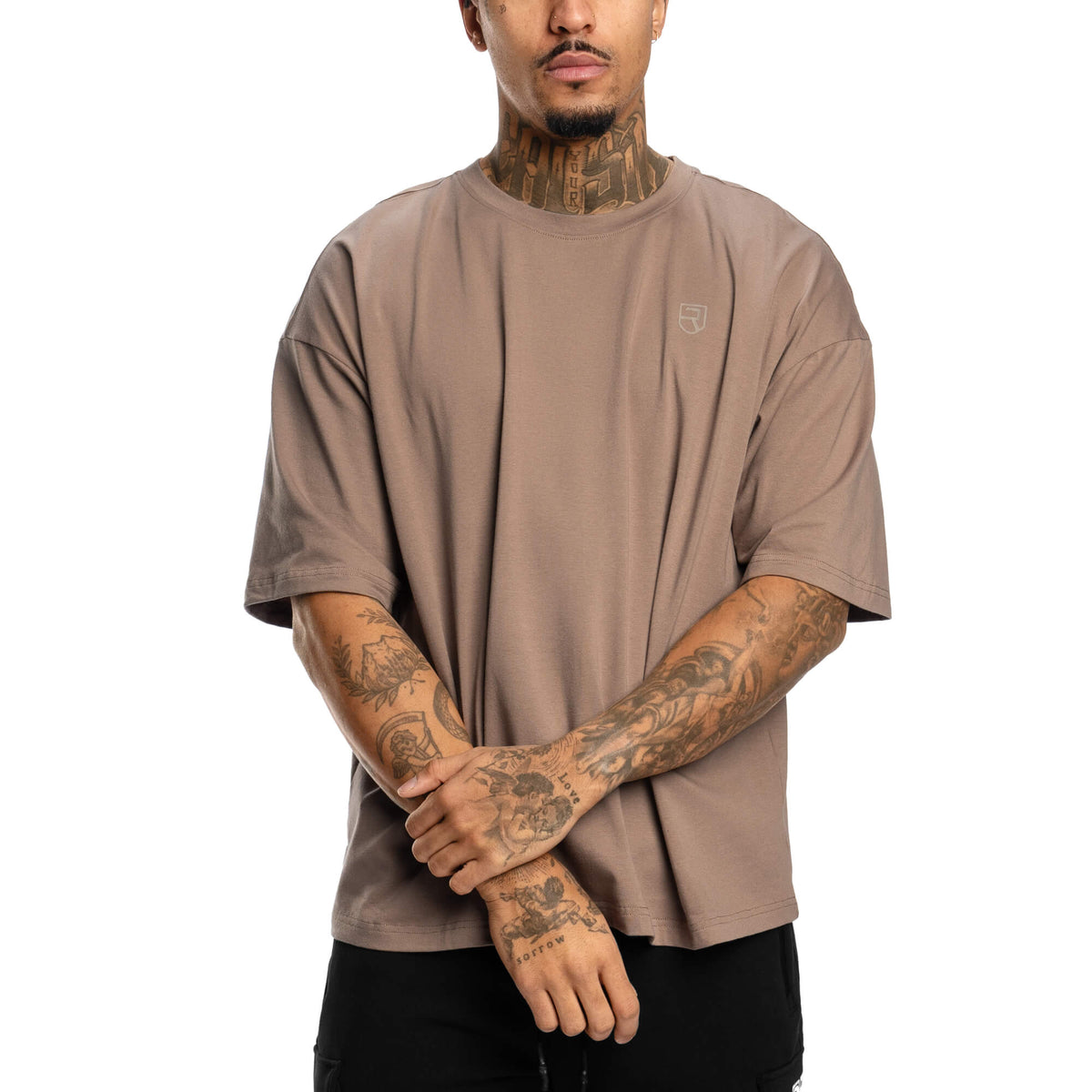 Ignite Oversized T-Shirt - Taupe - Rise