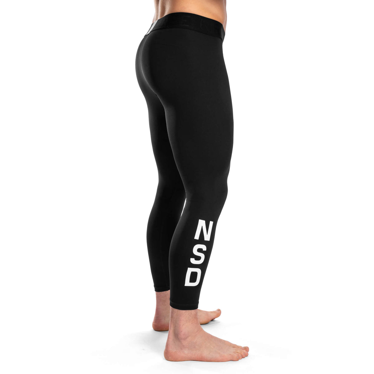 NSD Tech 7/8 Baselayer Tights - Black Optic