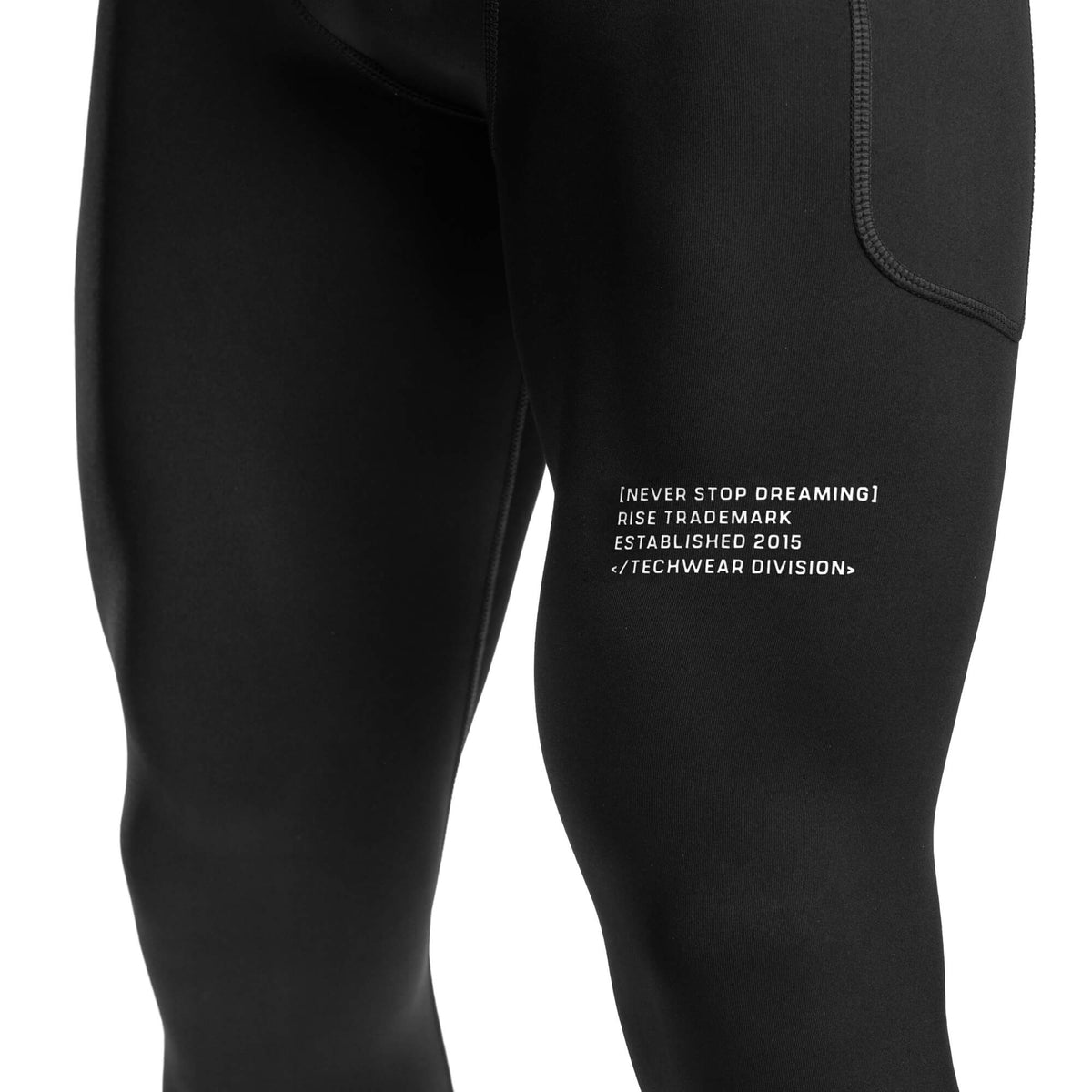 NSD Tech 7/8 Baselayer Tights - Black Optic