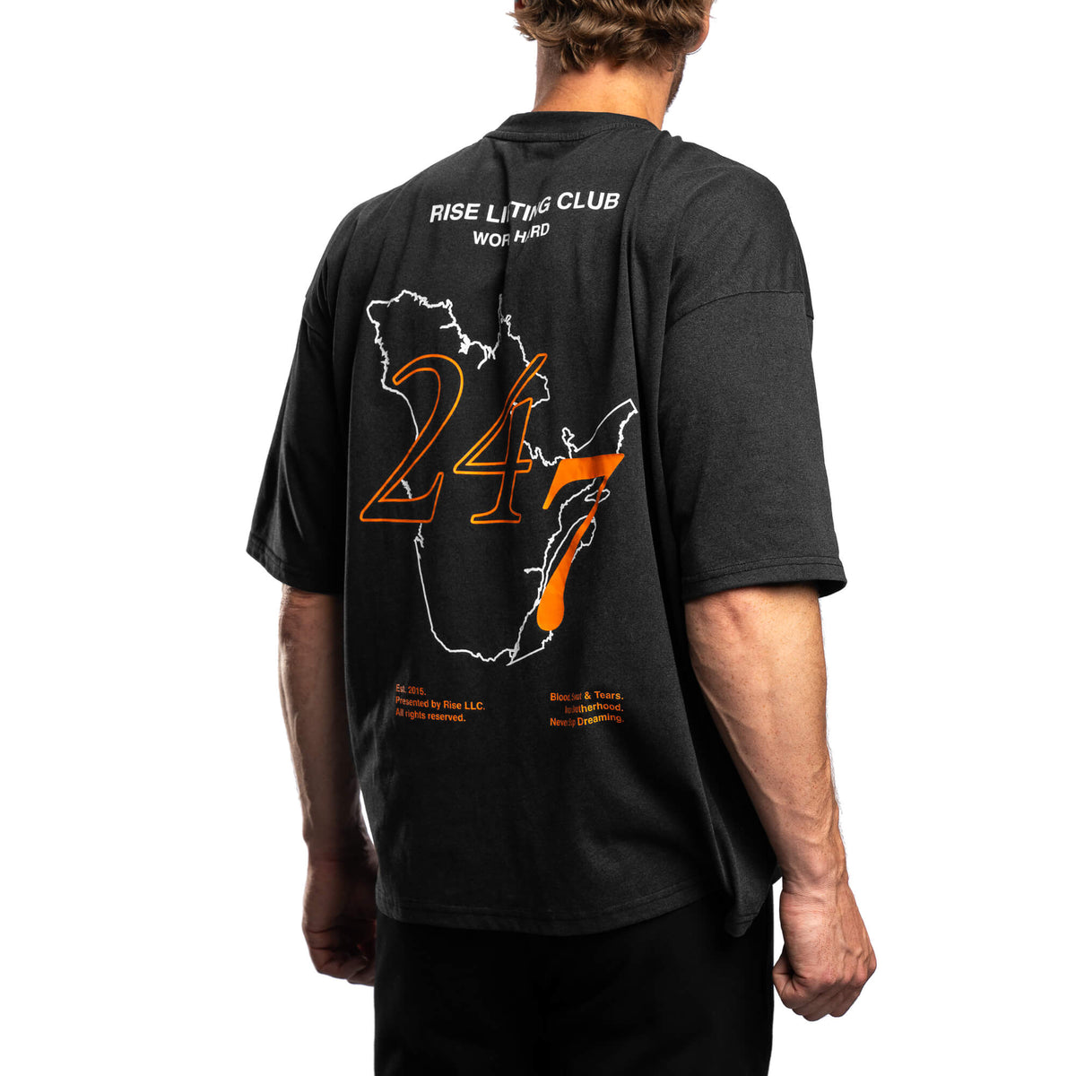 Men - 24/7 Oversized T-Shirt - Black