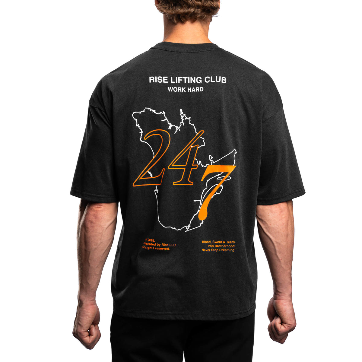 Men - 24/7 Oversized T-Shirt - Black