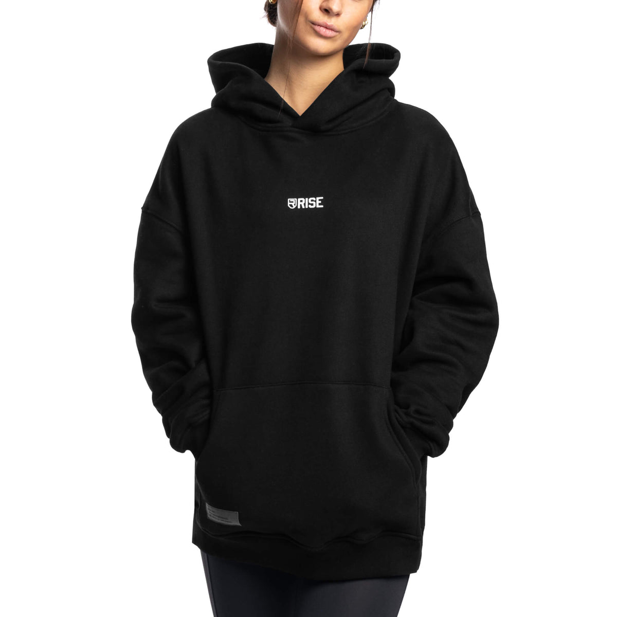 Women - Unbreakable Oversized Hoodie - Black