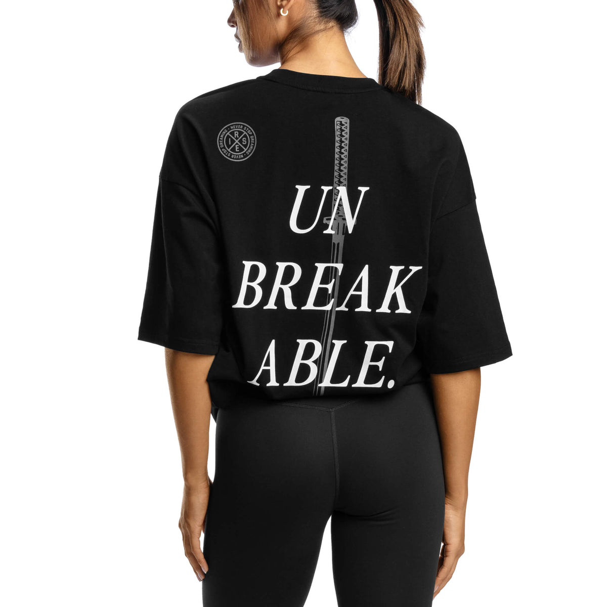Women - Unbreakable Oversized T-Shirt - Black