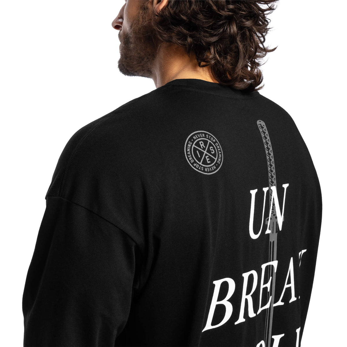Unbreakable Oversized T-Shirt - Black - Rise