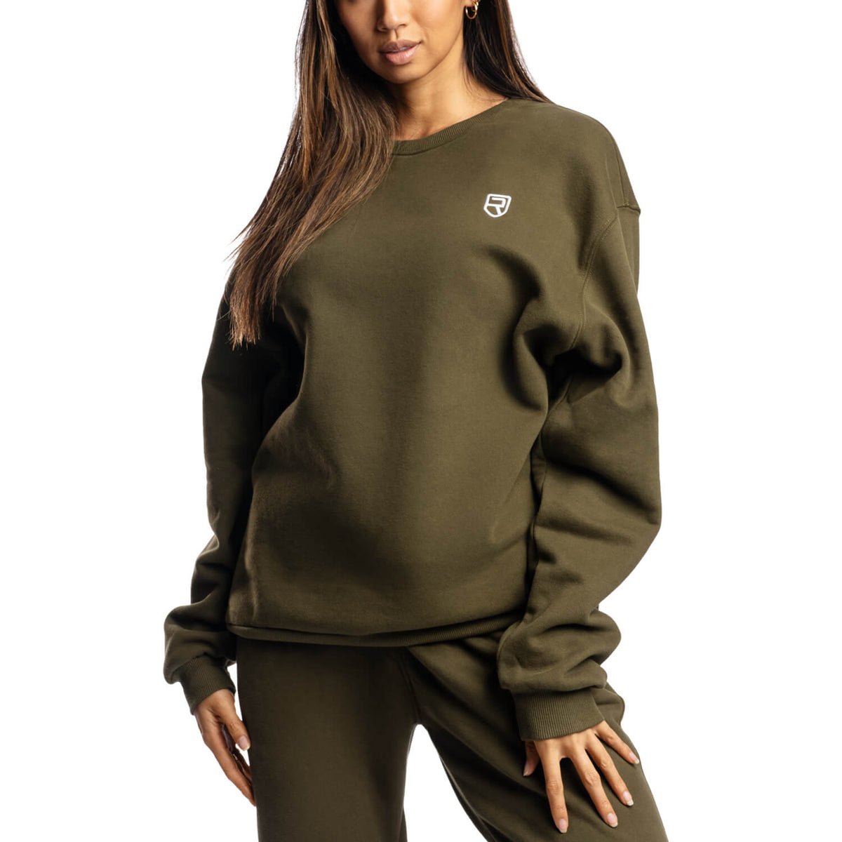 Women - Comfy Crewneck 2.0 - Army Green