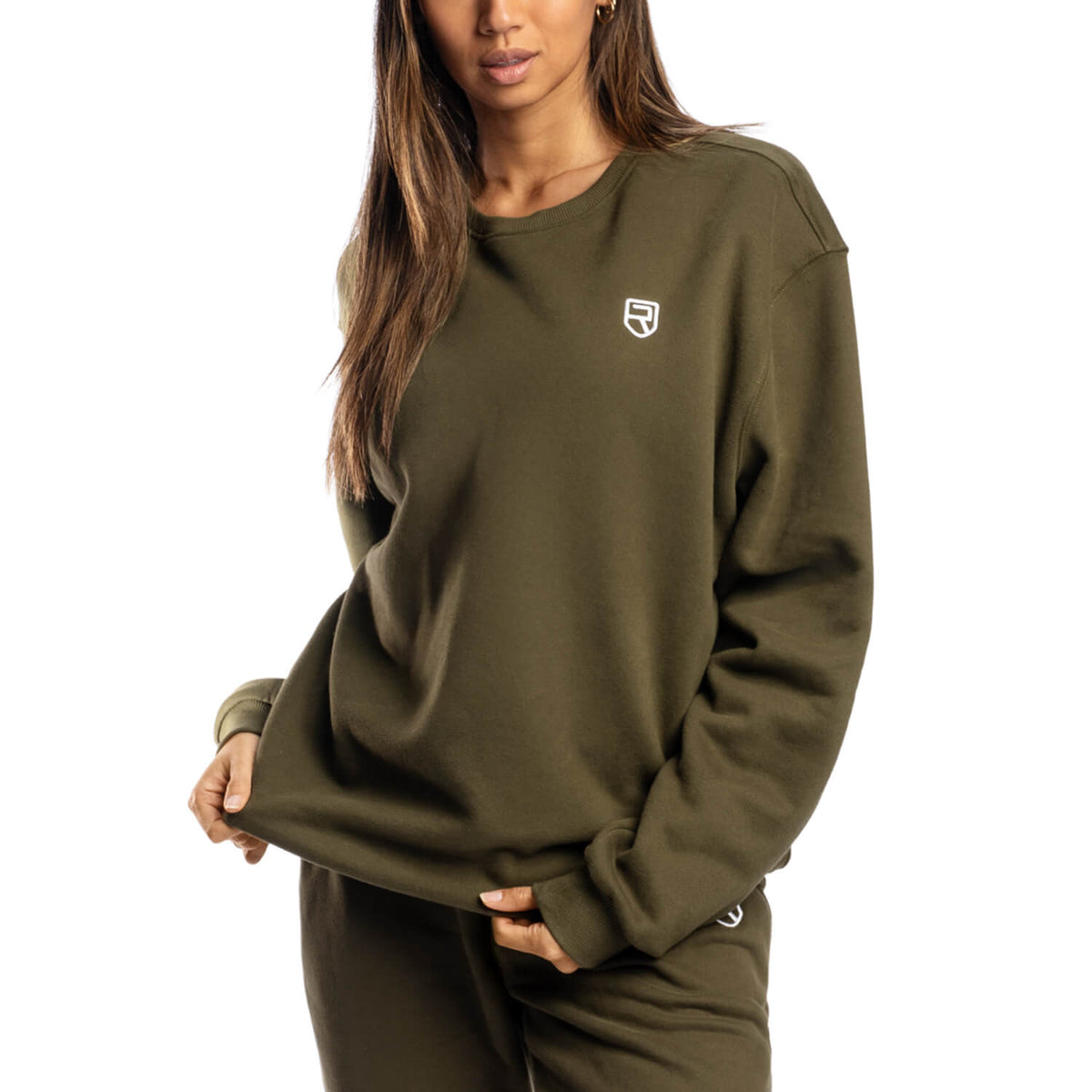 Women - Comfy Crewneck 2.0 - Army Green