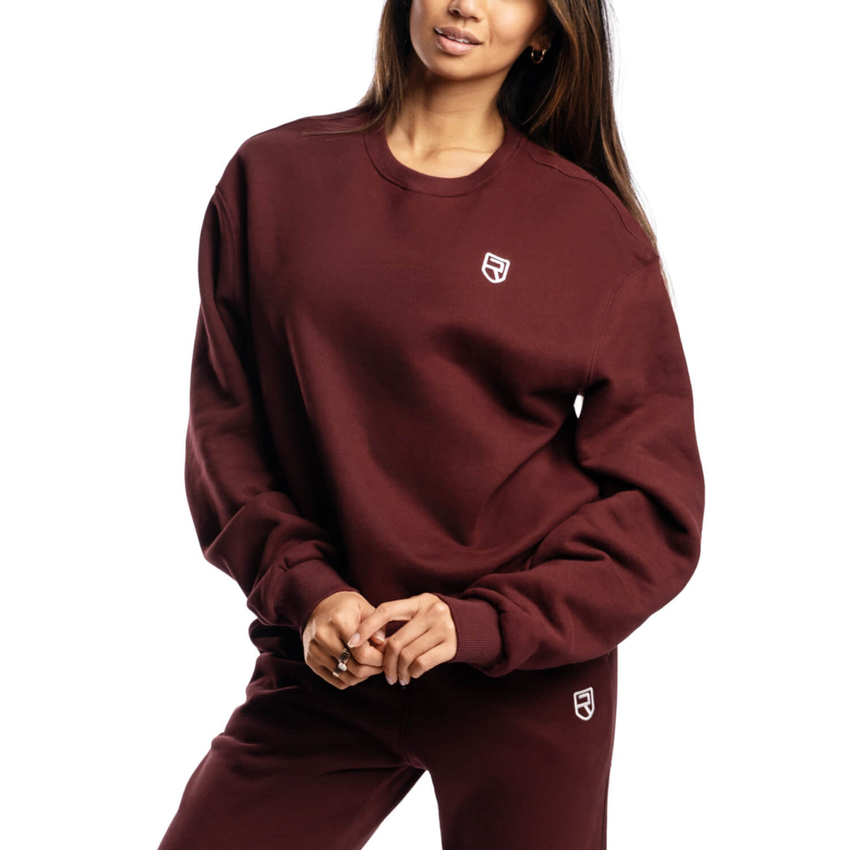 Women - Comfy Crewneck 2.0 - Burgundy