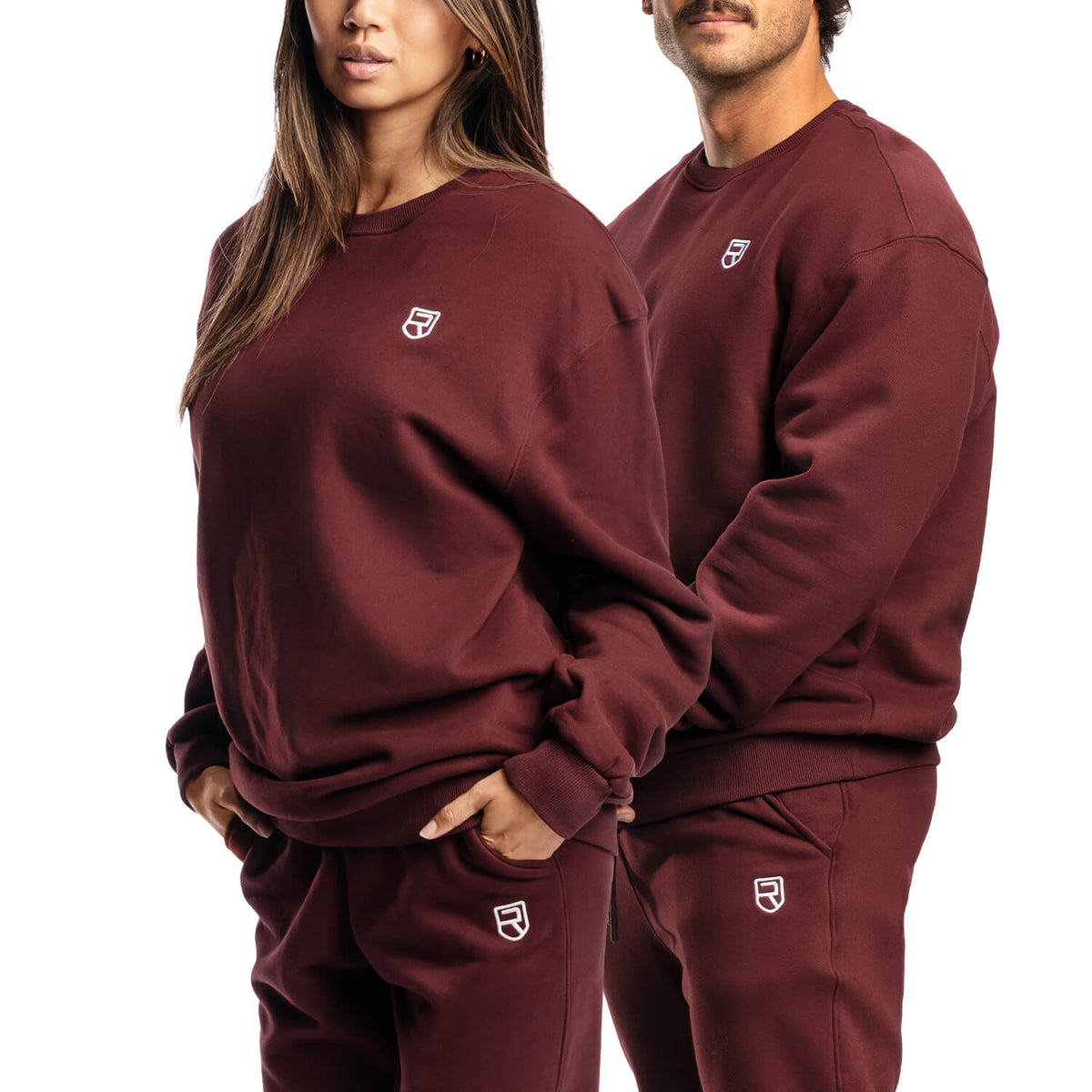 Comfy Crewneck 2.0 - Burgundy