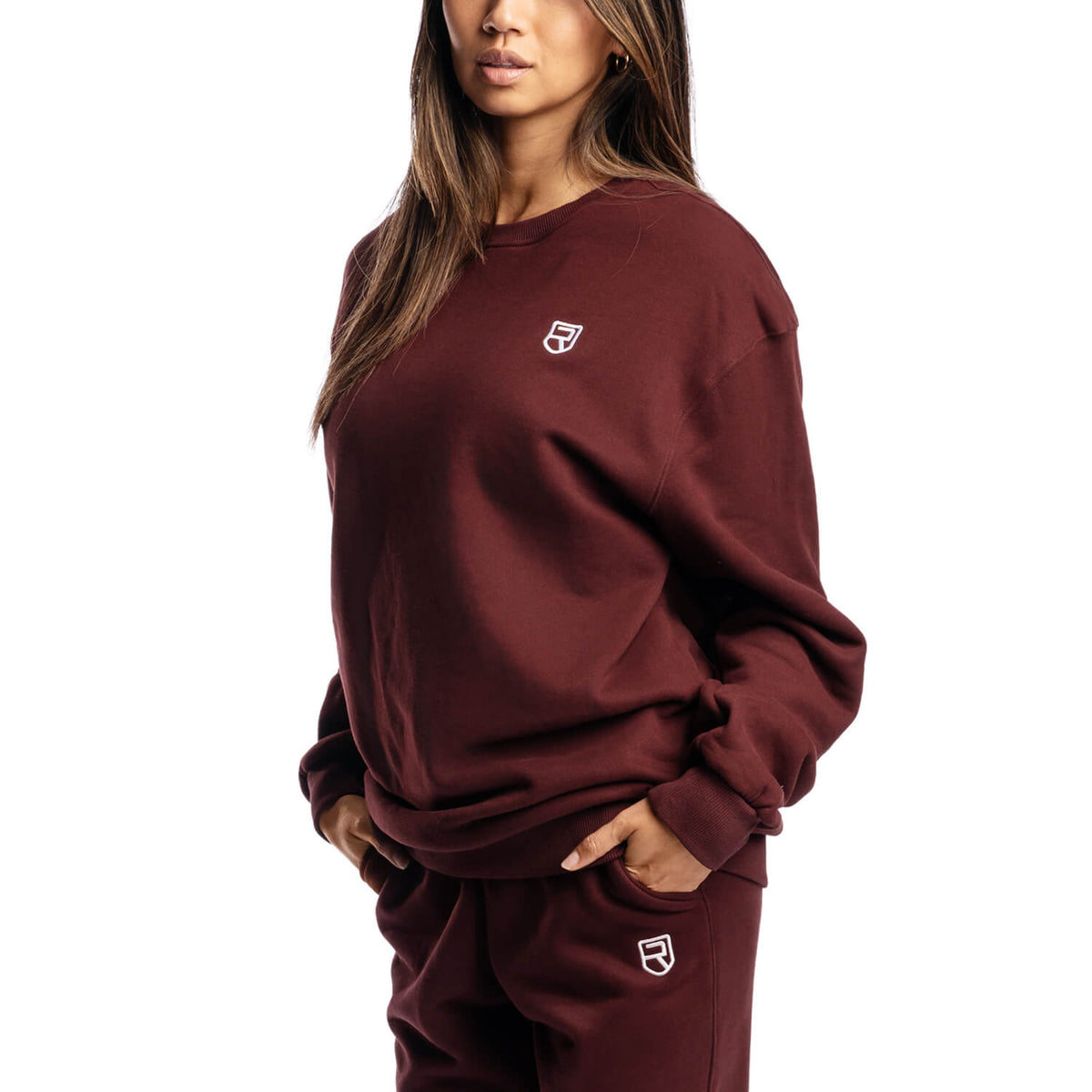 Women - Comfy Crewneck 2.0 - Burgundy