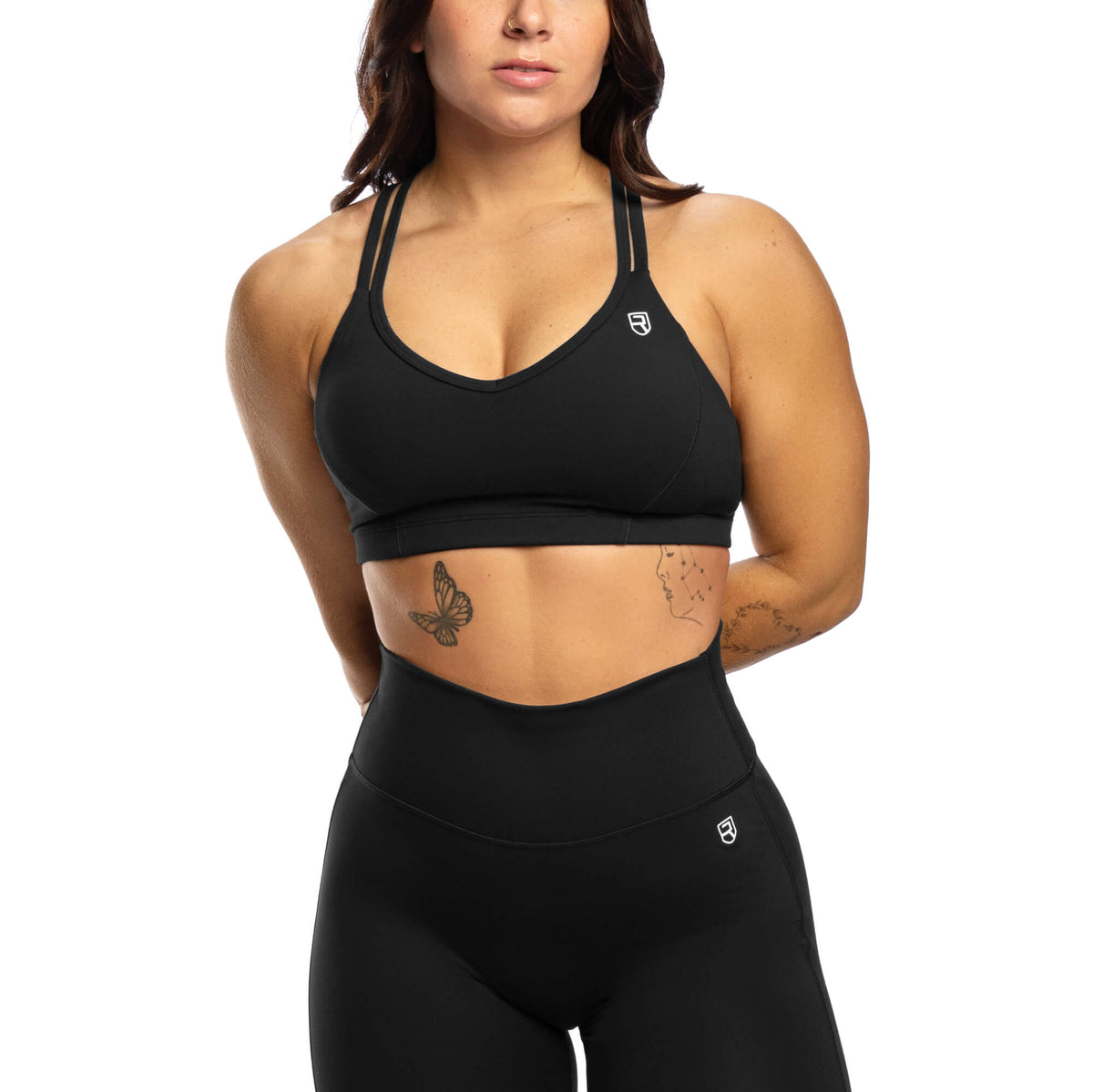Feels Sports Bra - Faded Black