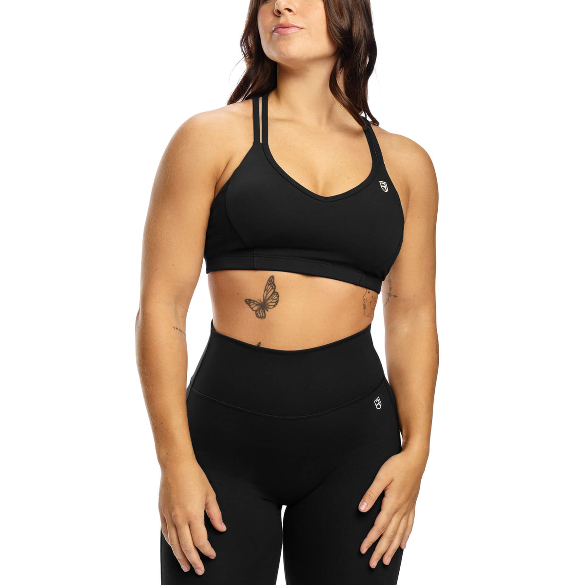 Feels Sports Bra - Faded Black