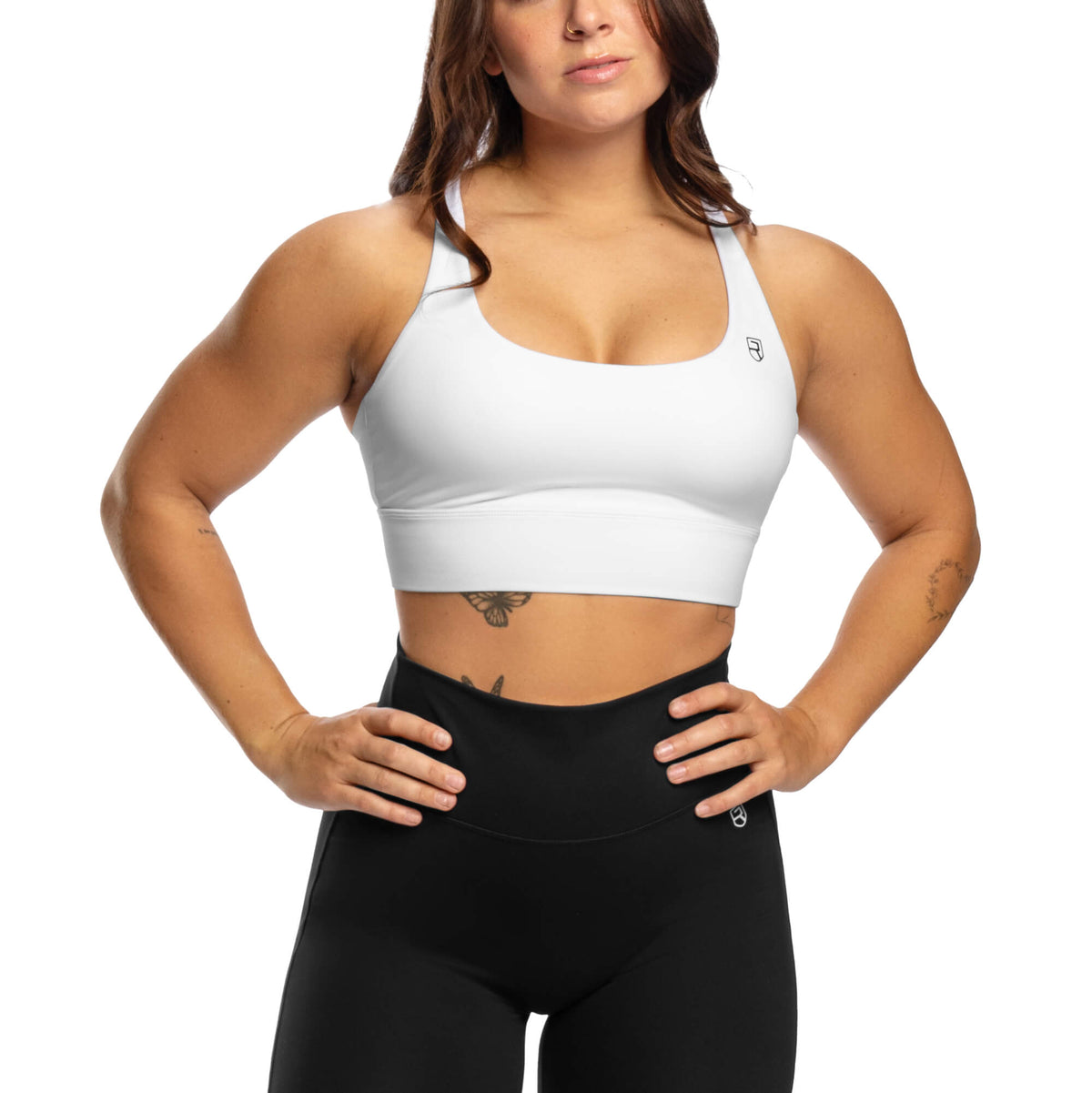 Limitless Sports Bra - White