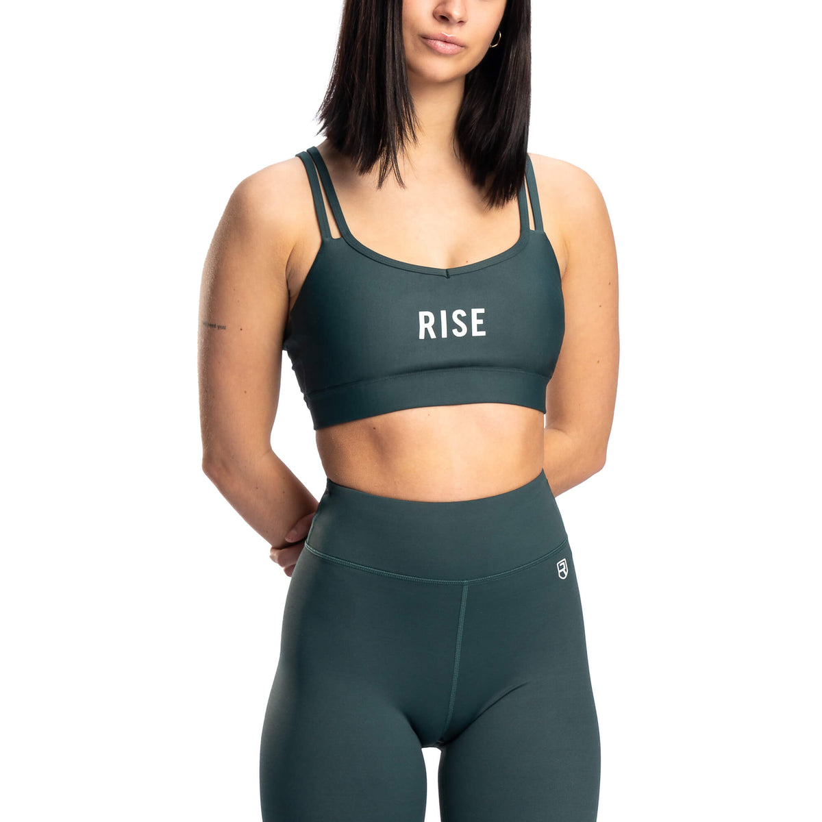 Refine Sports Bra - Pine Green
