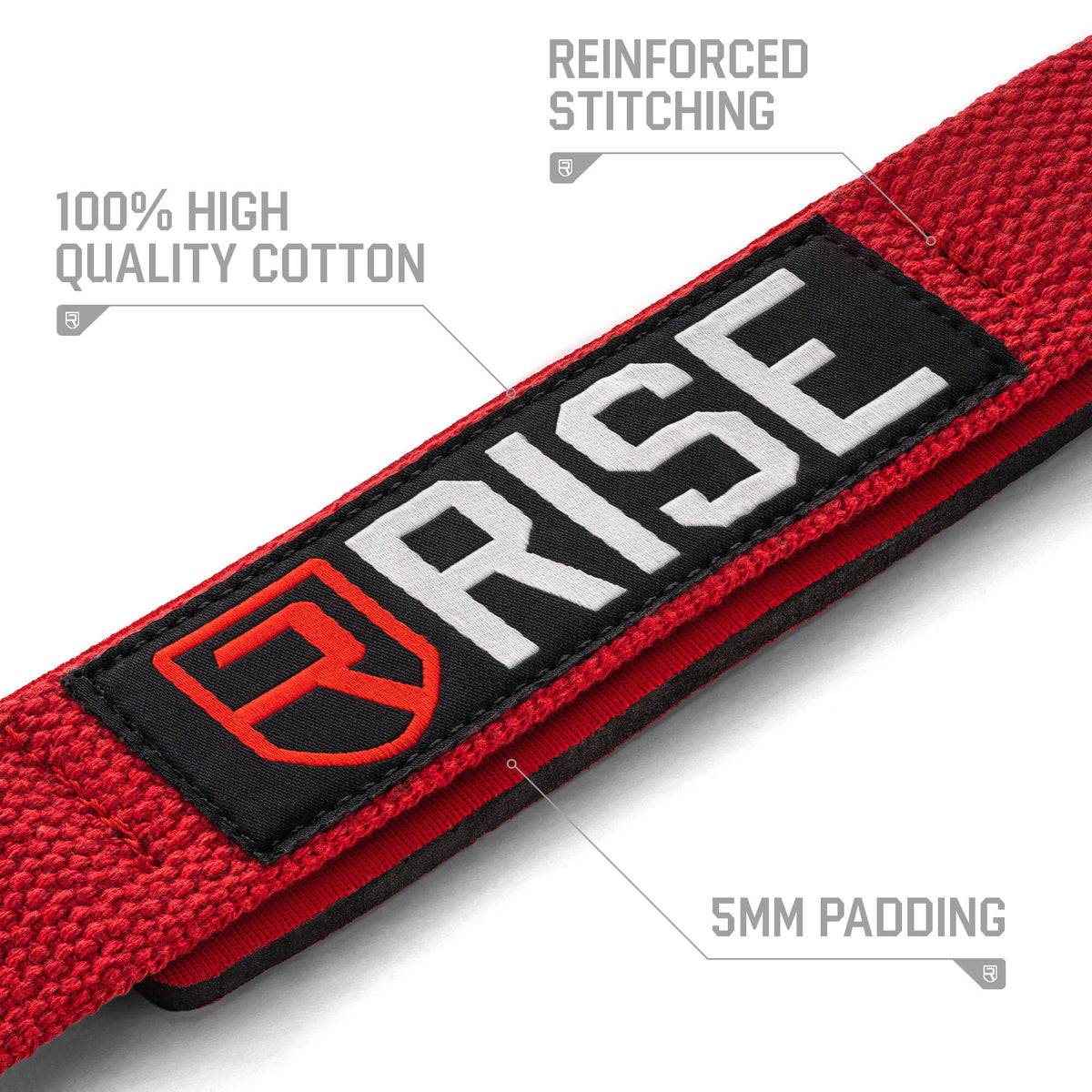 Lifting Straps – Red