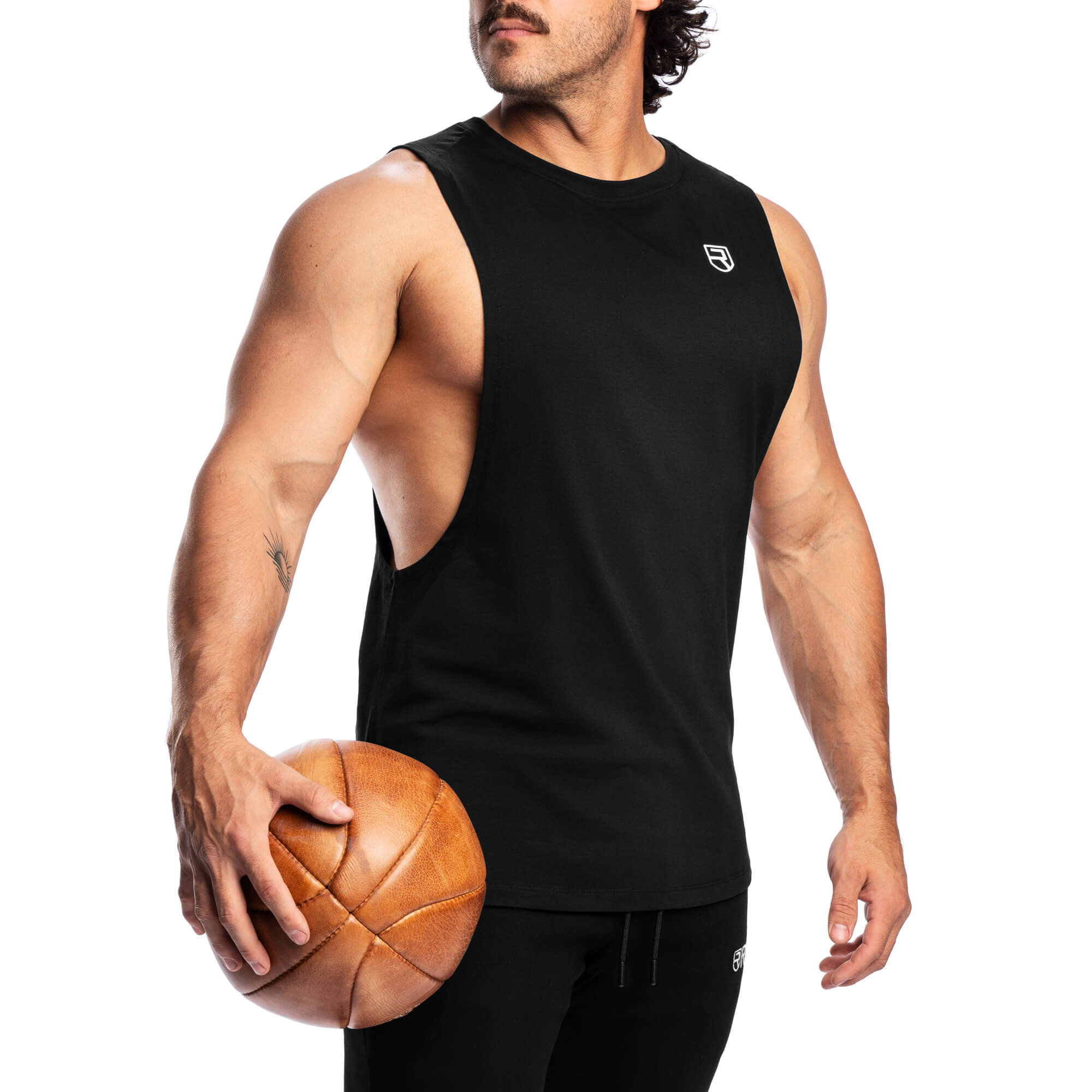 Elemental Tank Top - Black