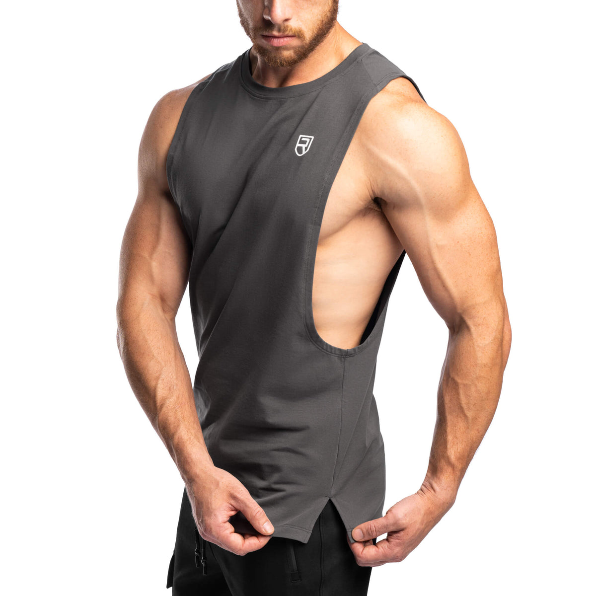 Elemental Tank Top - Charcoal