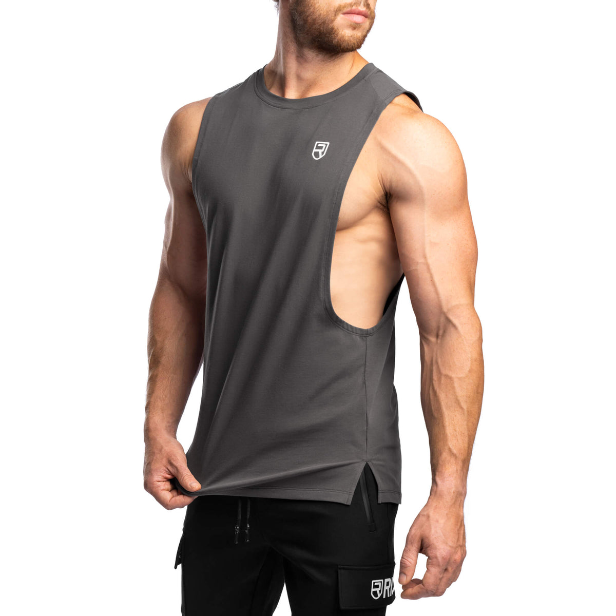 Elemental Tank Top - Charcoal