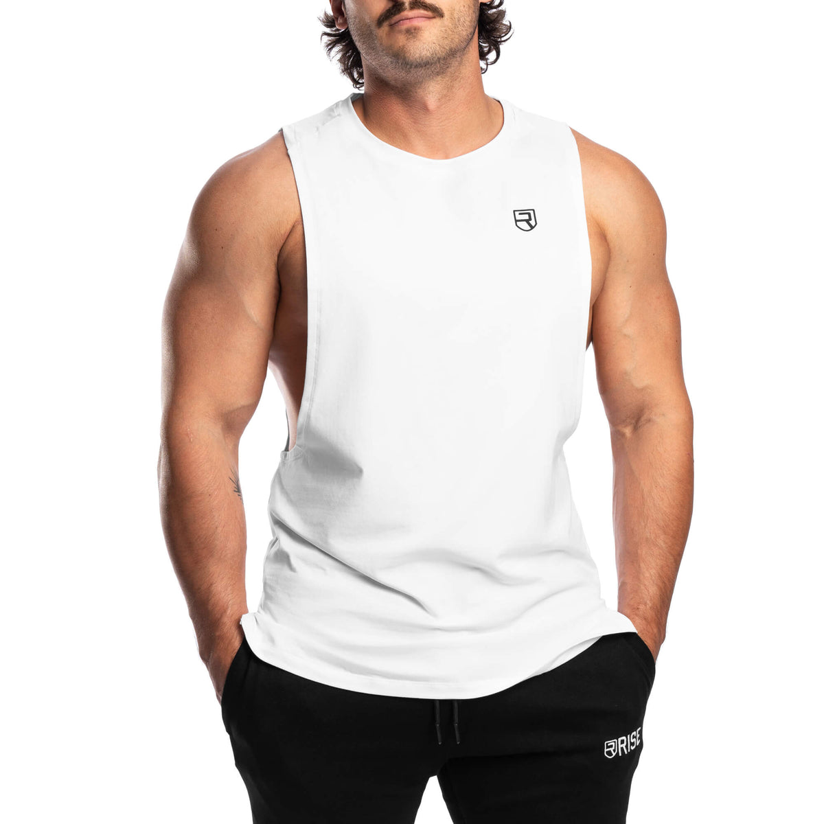 Elemental Tank Top - White