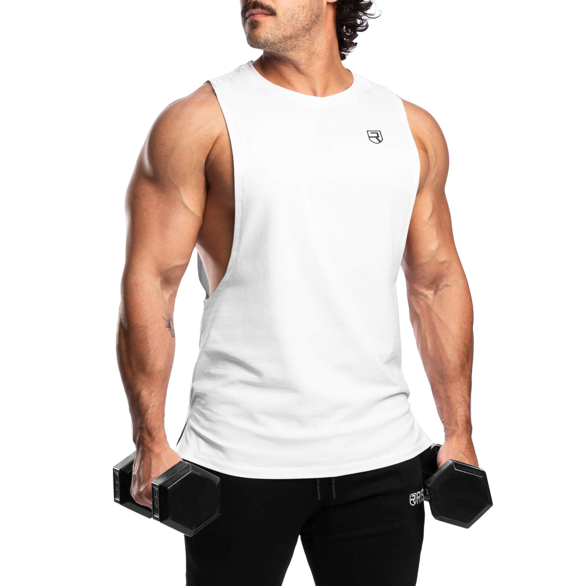 Elemental Tank Top - White