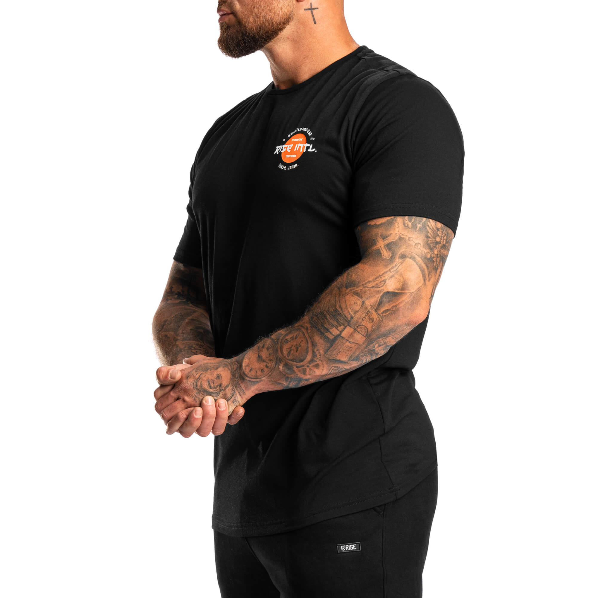 Japan Weightlifting Club Shirt - Black