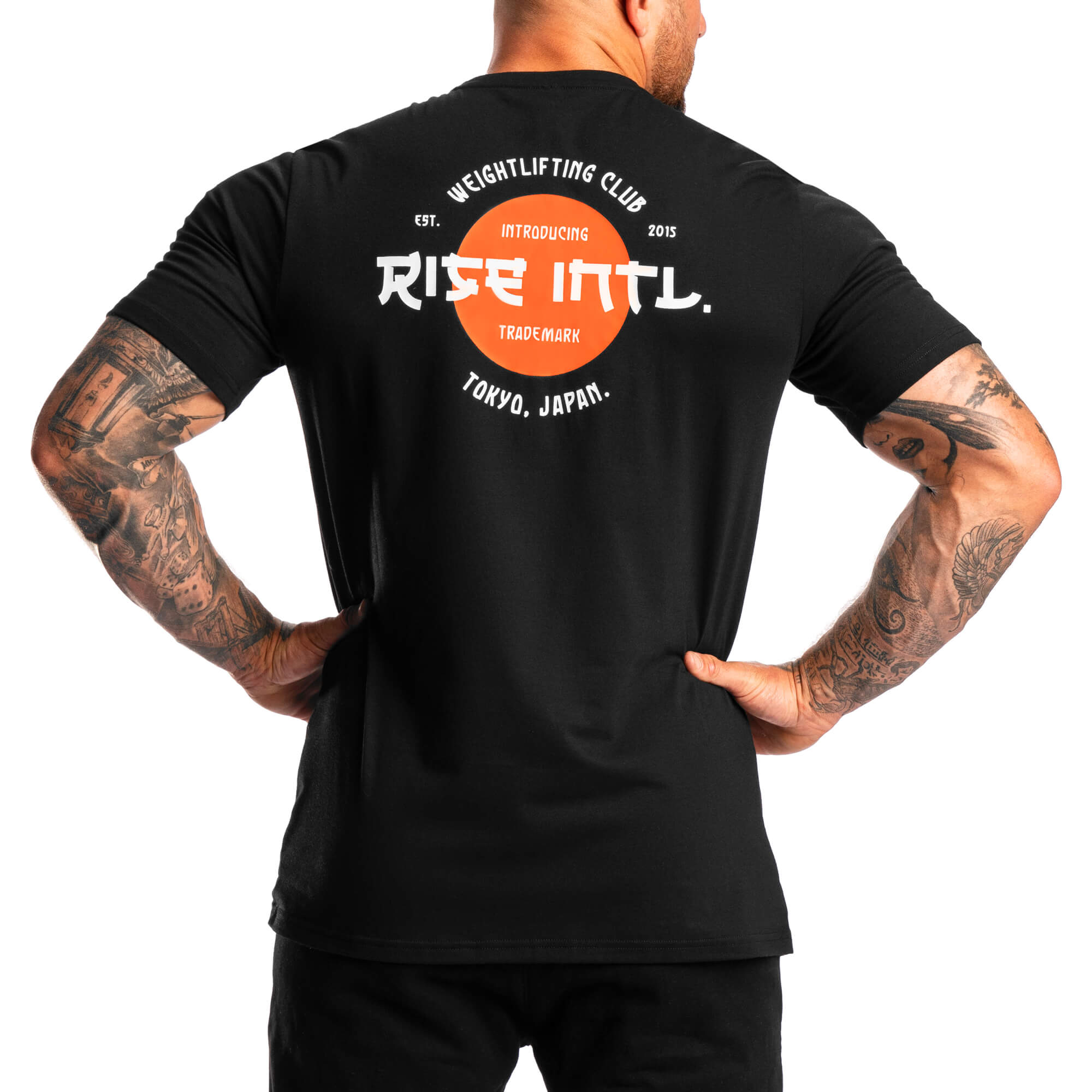 Japan Weightlifting Club Shirt - Black