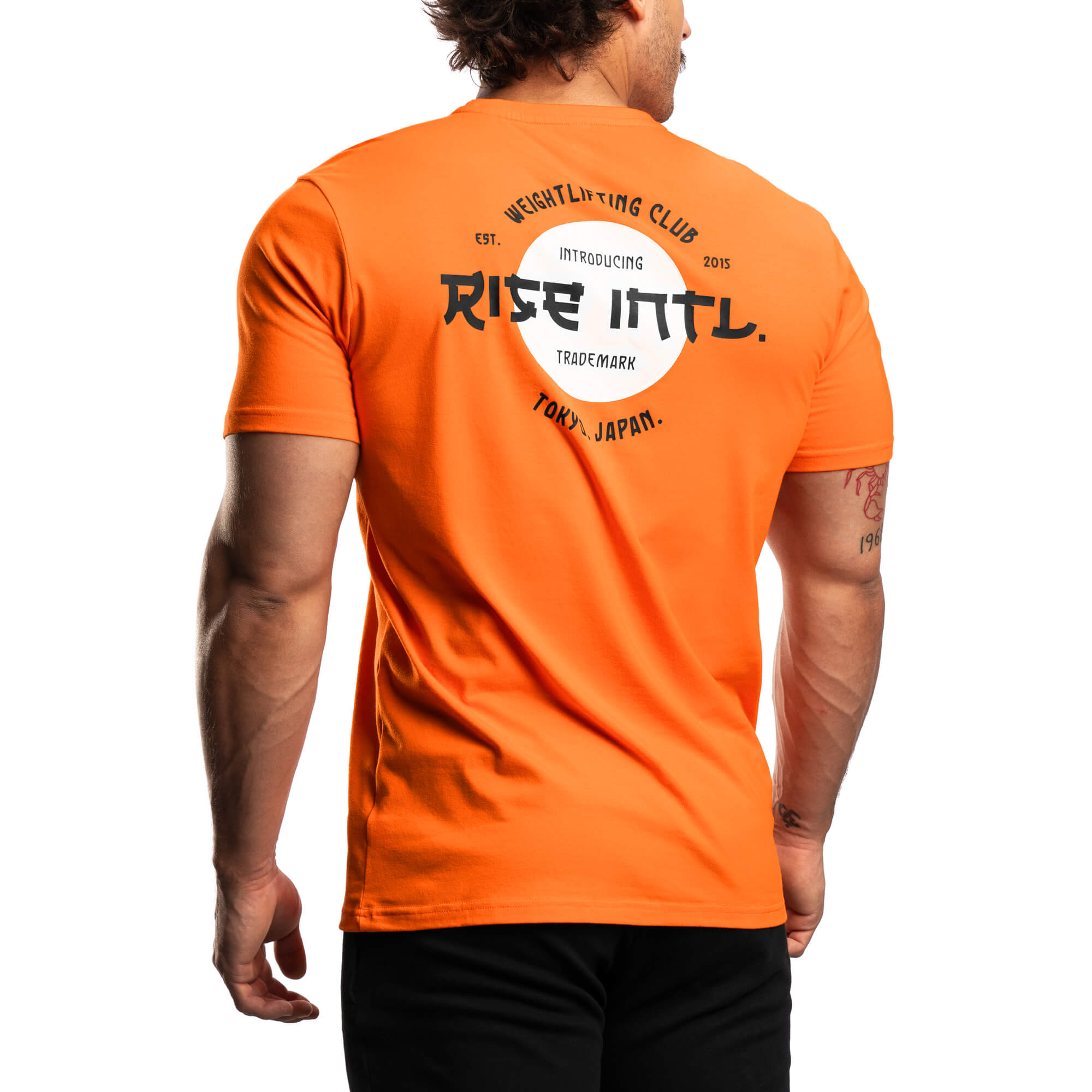 Japan Weightlifting Club Shirt - Orange