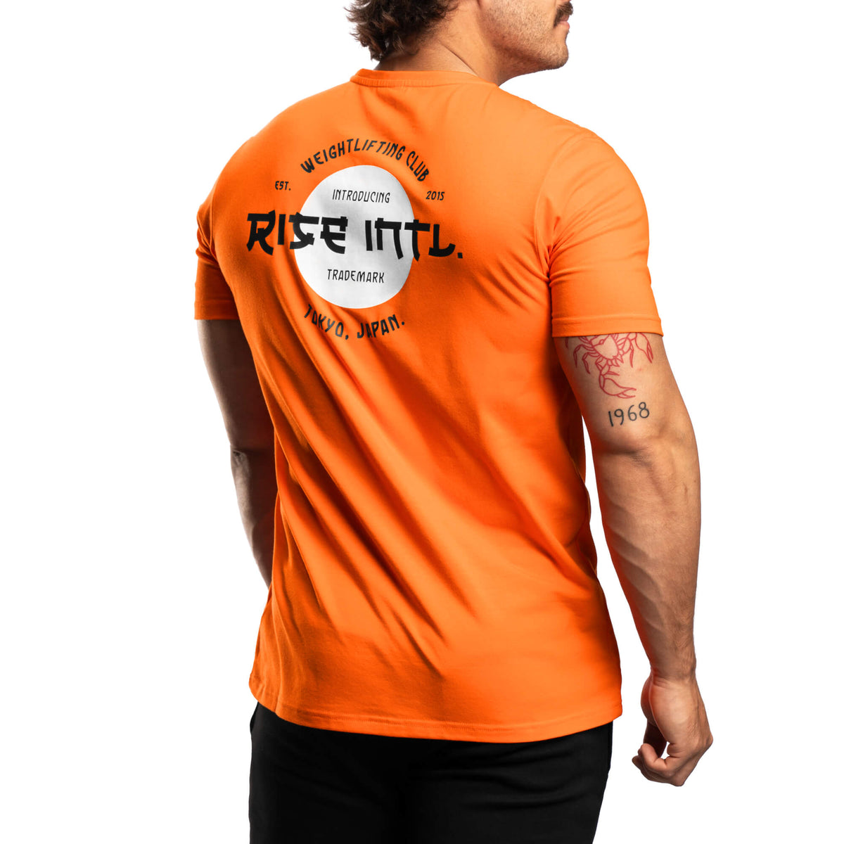 Japan Weightlifting Club Shirt - Orange