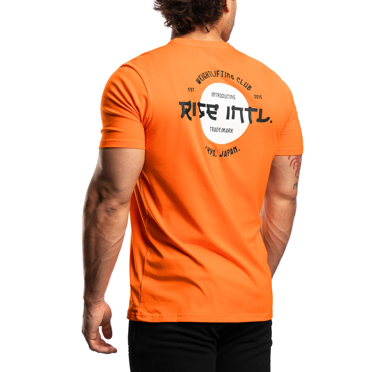 Japan Weightlifting Club Shirt - Orange