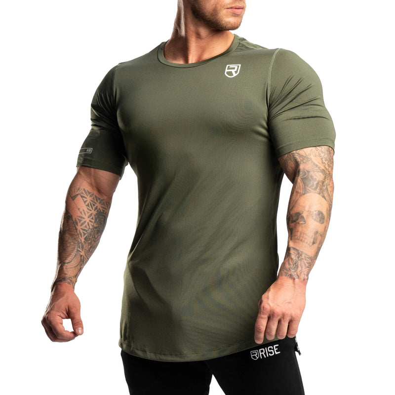 Level T-Shirt - Army Green - Rise