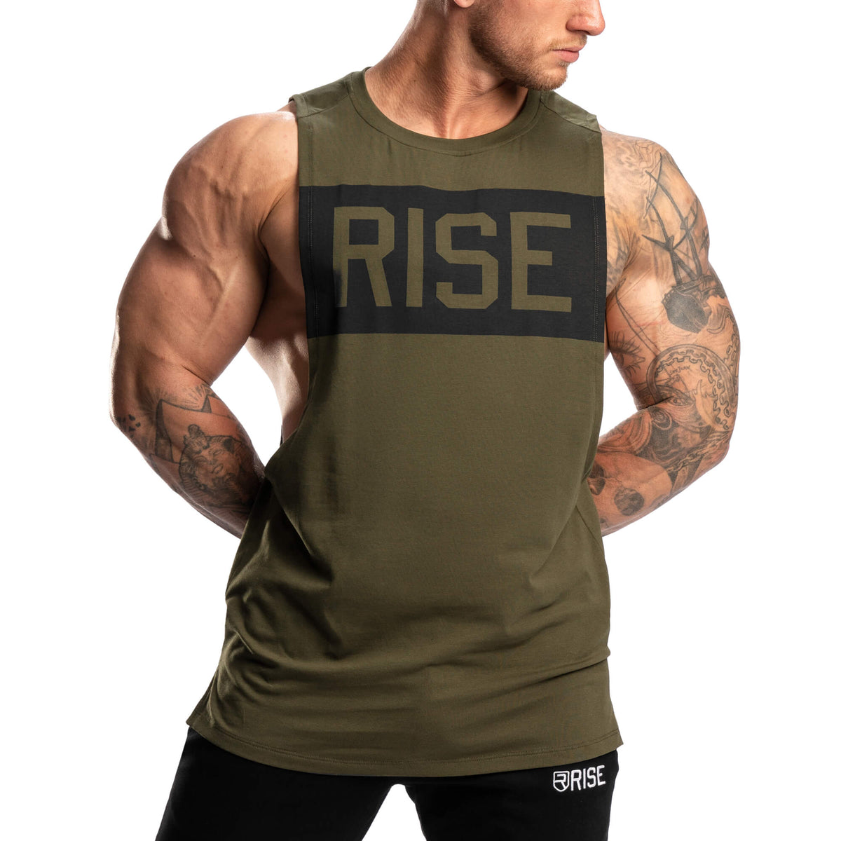 Motion Tank Top – Army Green