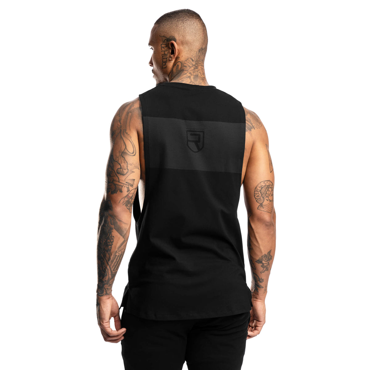 Motion Tank Top – Black on Black