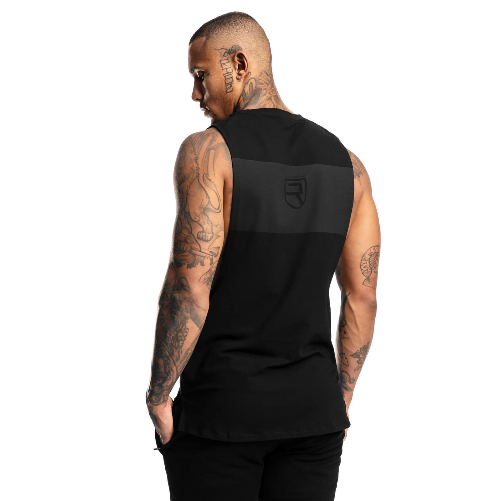 Motion Tank Top – Black on Black