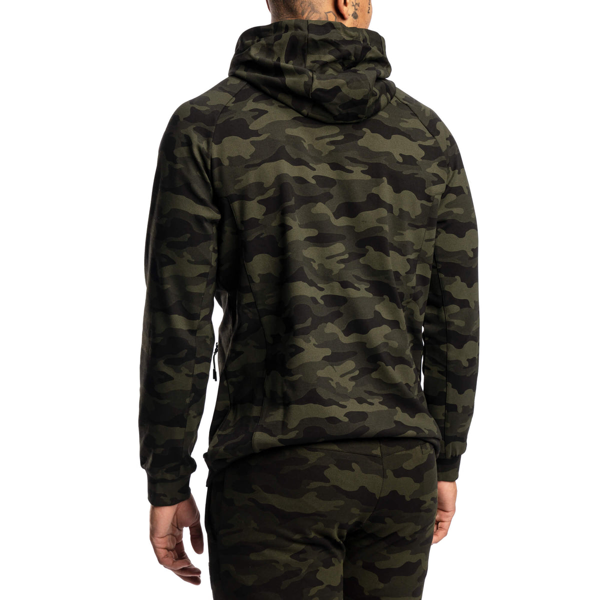 Peak Hoodie – Green Camo