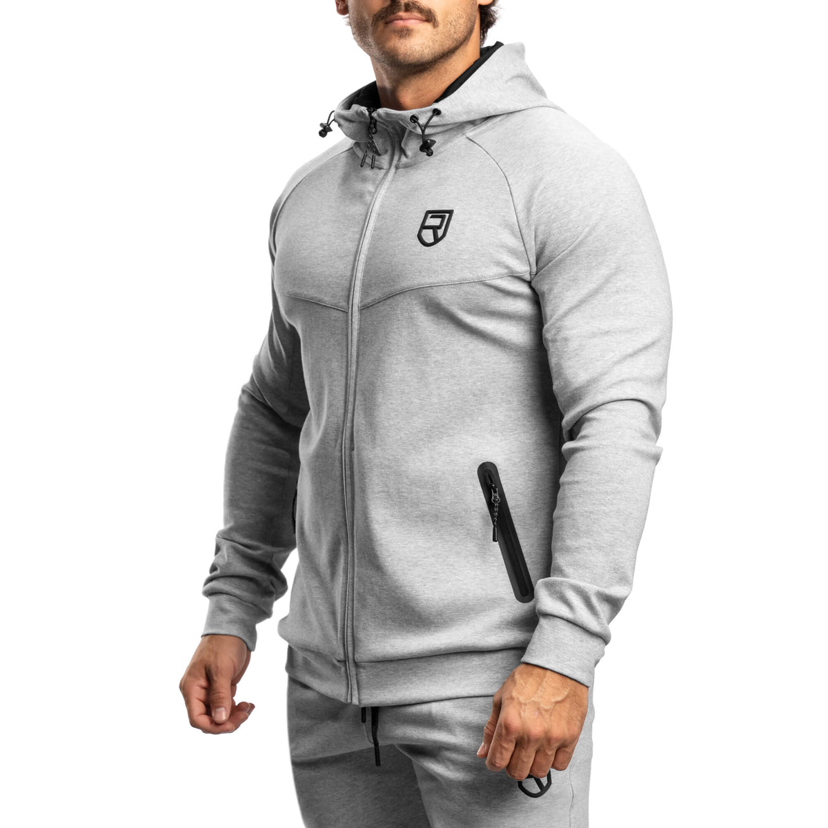 Peak Hoodie - Light Grey