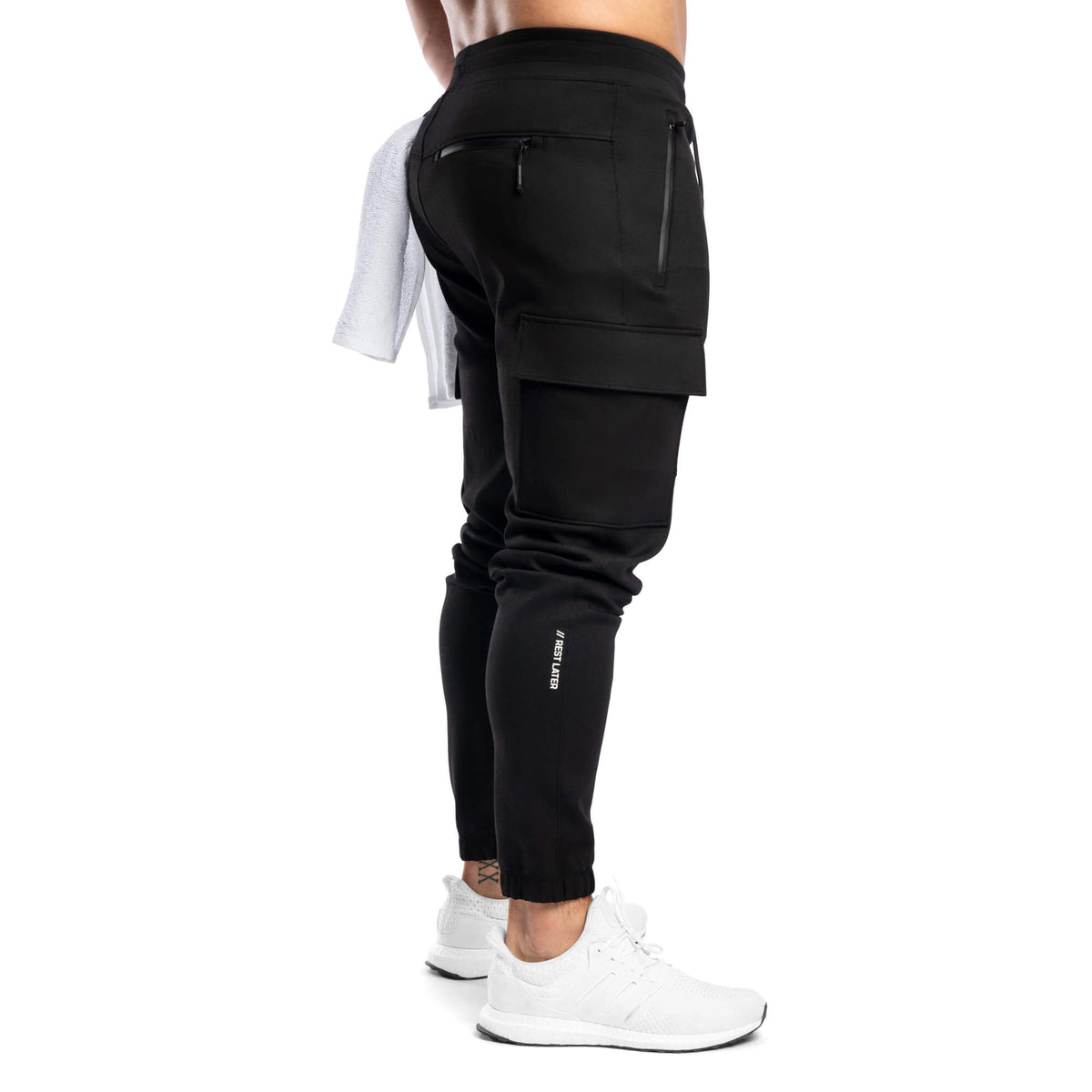 Rest Later Pants - Black