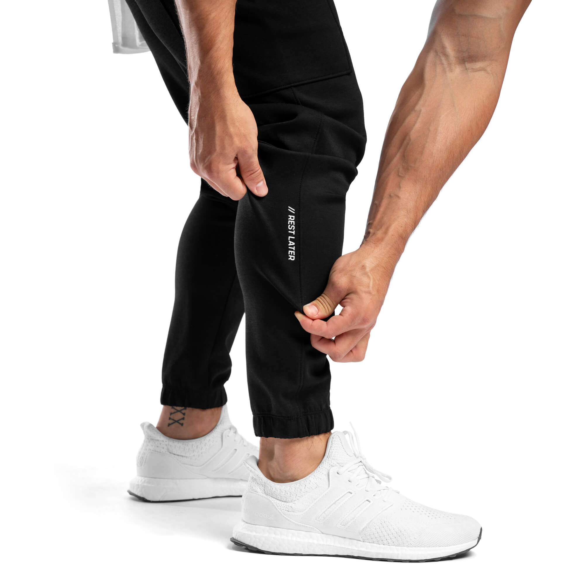 Rest Later Pants - Black