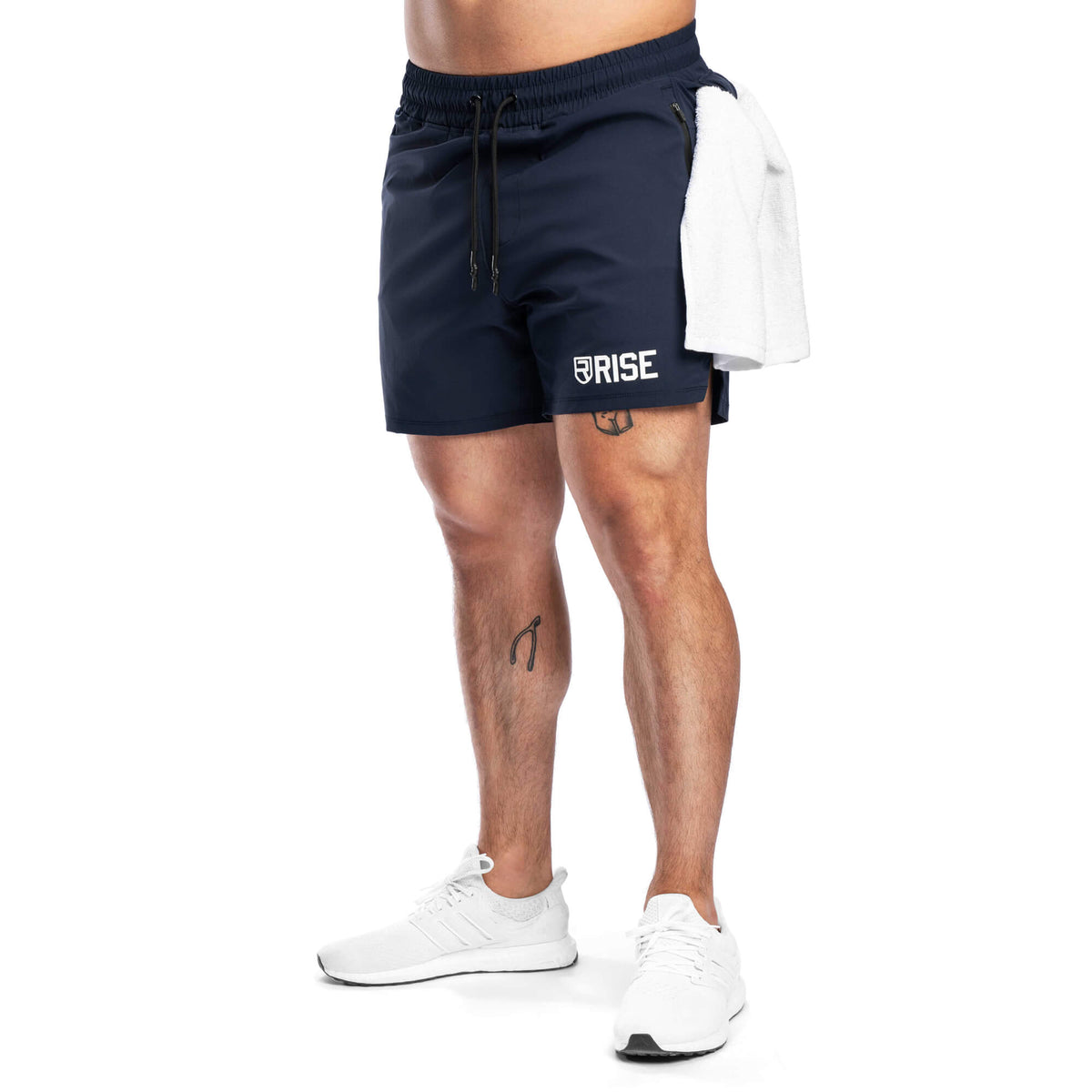 Rest Later Shorts 5&quot; - Navy